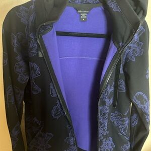 Athleta Black and Purple Jacket